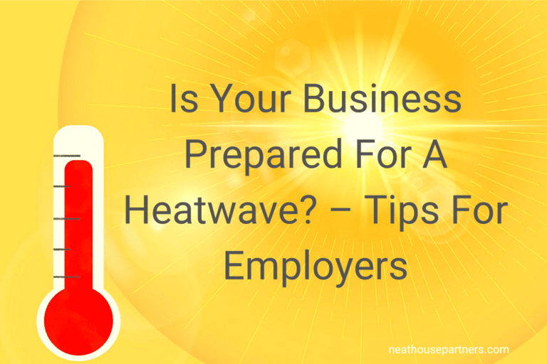 Is Your Business Prepared For A Heatwave – Tips For Employers