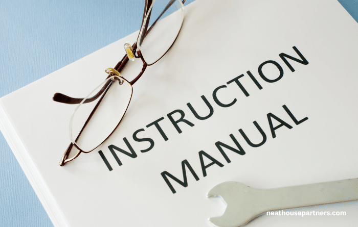 ​Manufacturer's Instructions - The importance of using for business